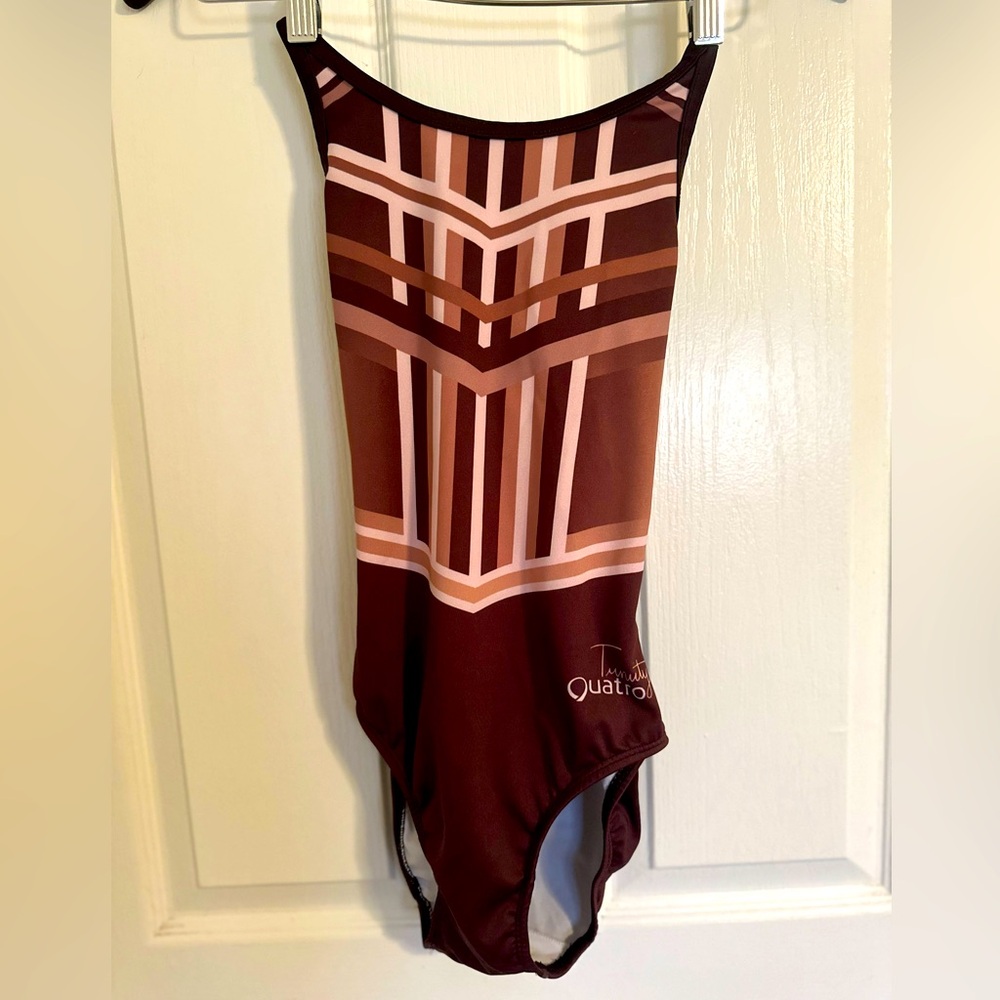 Quatro Strappy Back Gymnastics Leotard